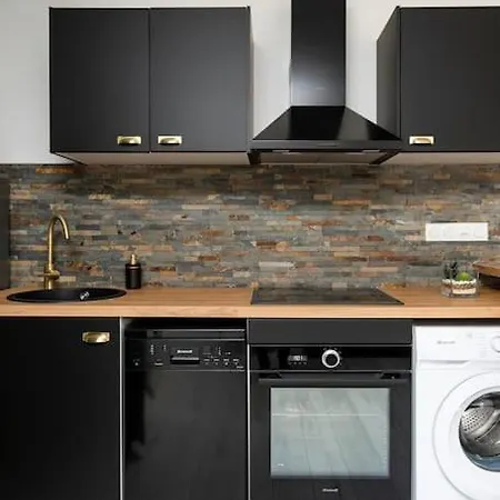 公寓 Plein Centre-ville T3 Refait A Neuf 艾克斯莱班